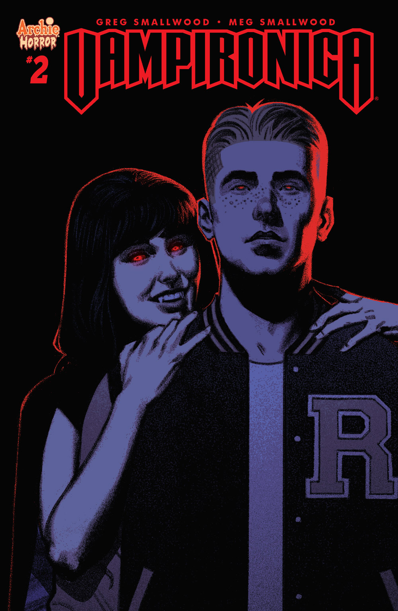 The main cover for Vampironica #2.